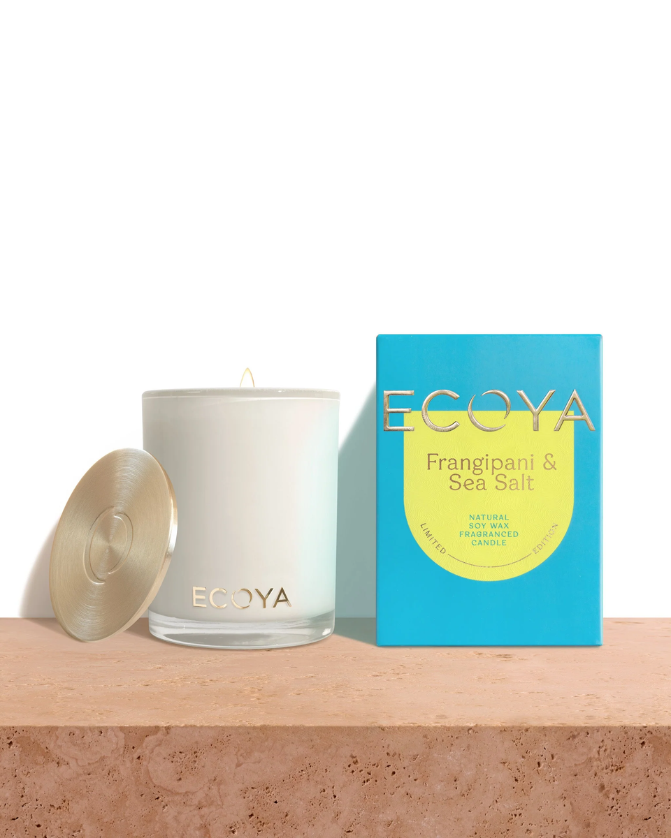 Ecoya Sensory Escapes Frangipani & Sea Salt Candle Gioco Giro
