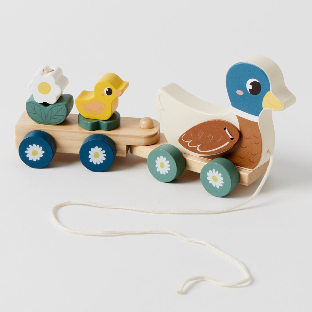 Zookabee  Duck Train Set wooden toys