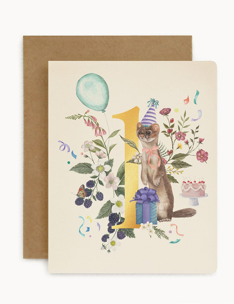1st Birthday Card