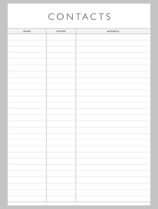 2026  Family Chaos Planner