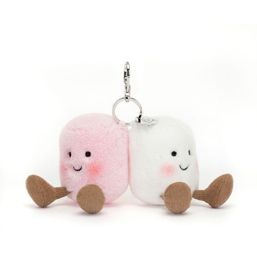 Amuseables Pair of Marshmallows Bag Charm jellycat gioco giro wet preston melbourne gift store 