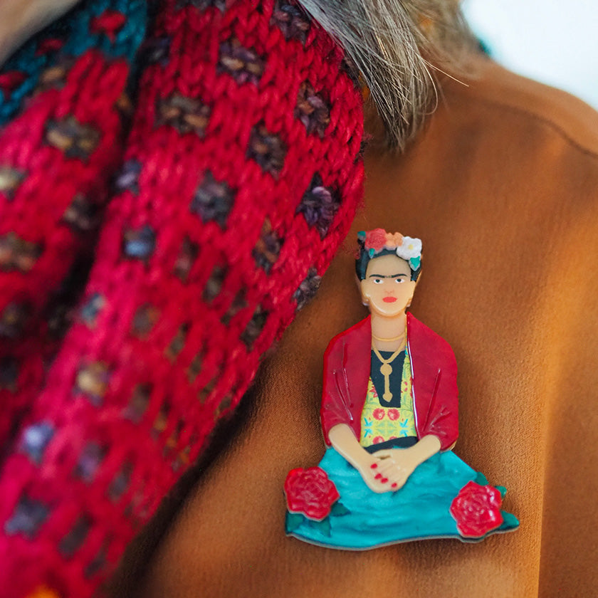 erstwilder frida kahlo the one brooch