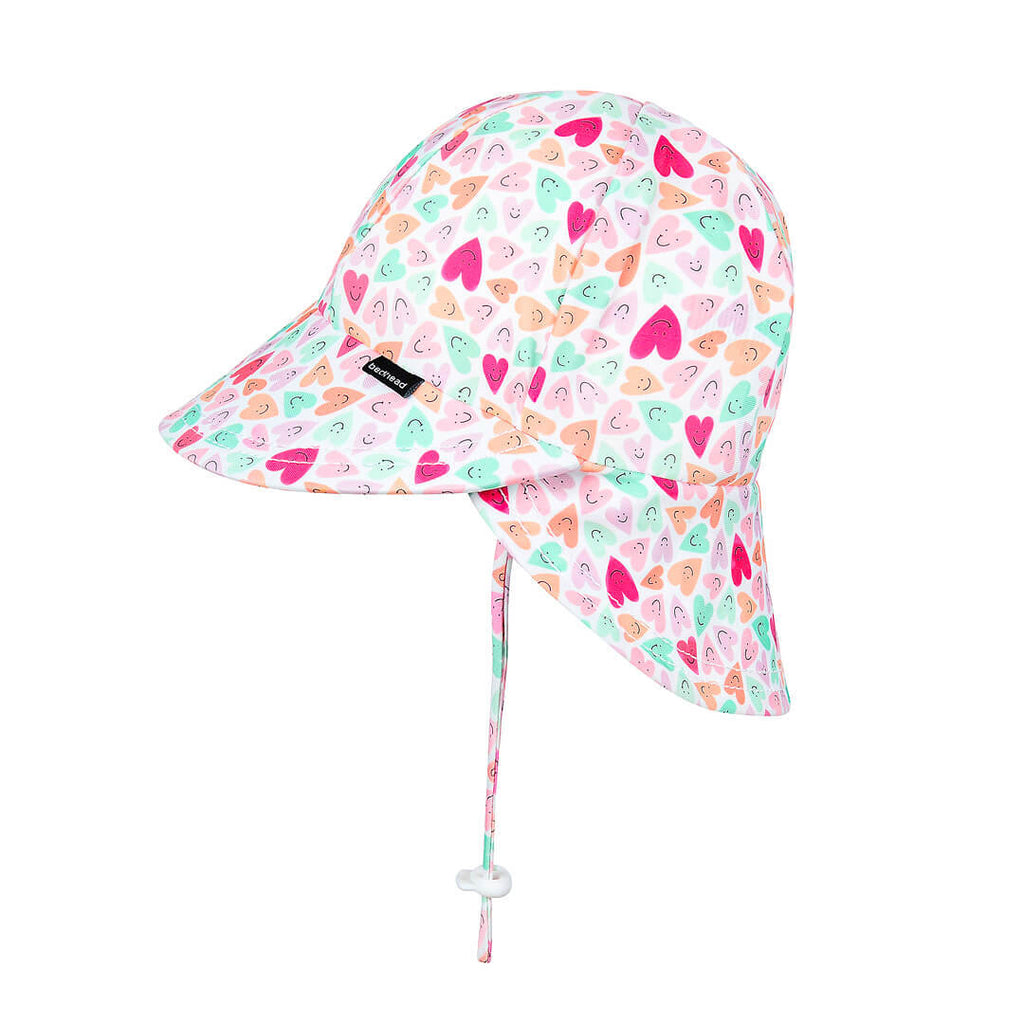 Bedhead Hats  Kids Swim Legionnaire Flap Beach Hat Sweetheart