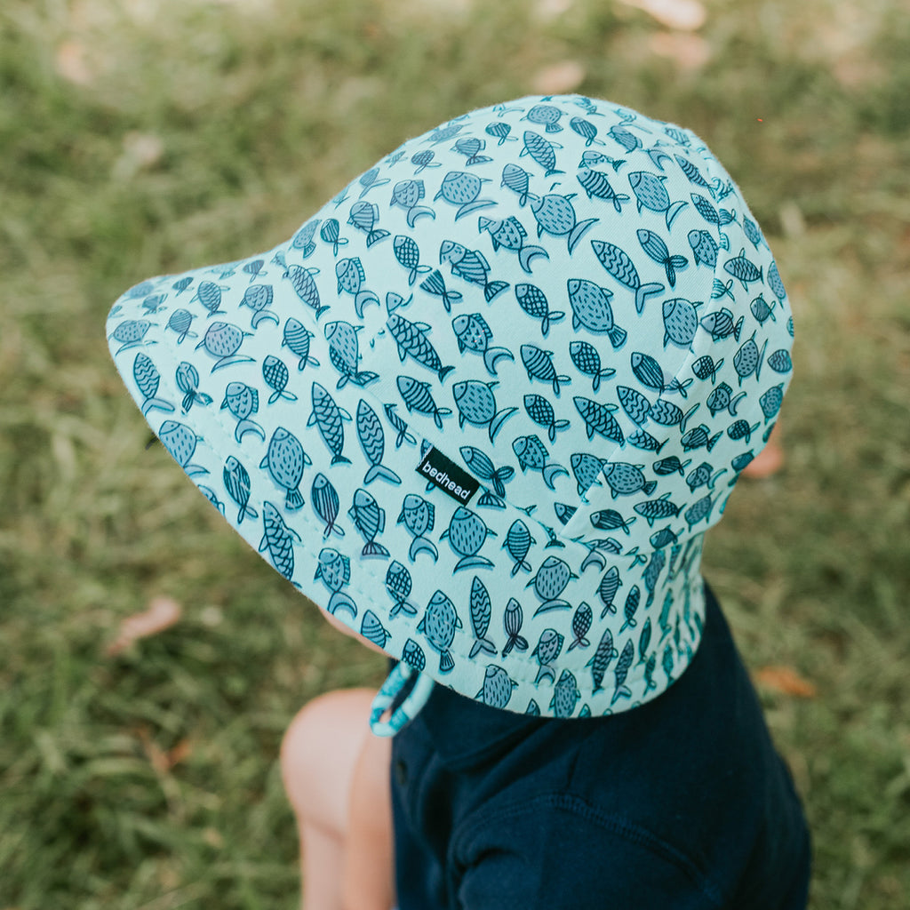 Bedhead Hats Toddler Bucket Sun Hat  Fish