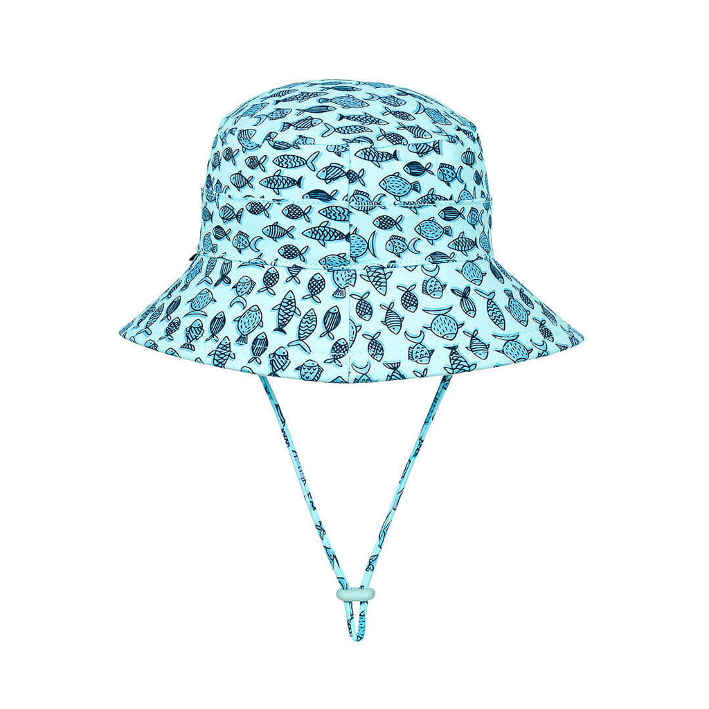 Bedhead Hats  Kids Classic Bucket Sun Hat  Fish