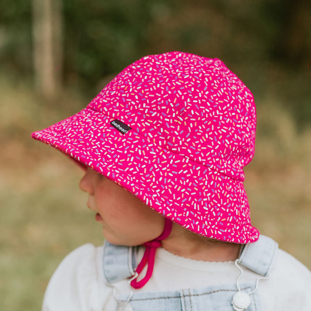 Bedhead Hats  Toddler Bucket Sun Hat  Sprinkles