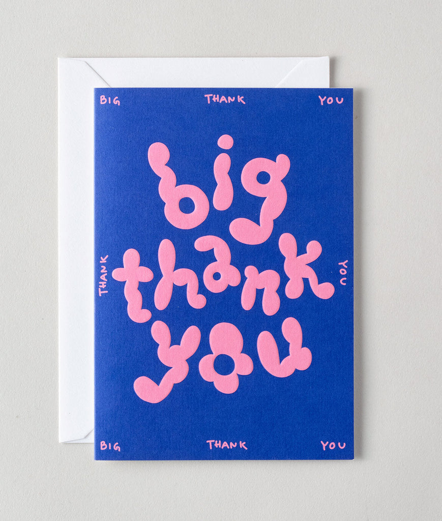 Big Thank You Card