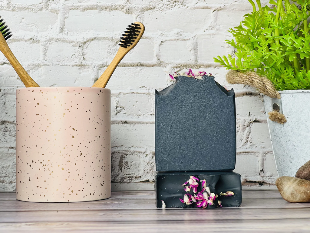 CEDARWOOD Road  Activated Charcoal Soap Antibacterial Power of Tea Tree for Oily Skin