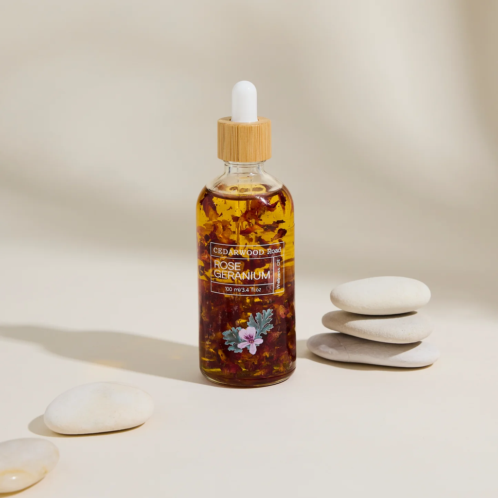 CEDARWOOD Road  Rose Geranium Restore Balance and Beauty
