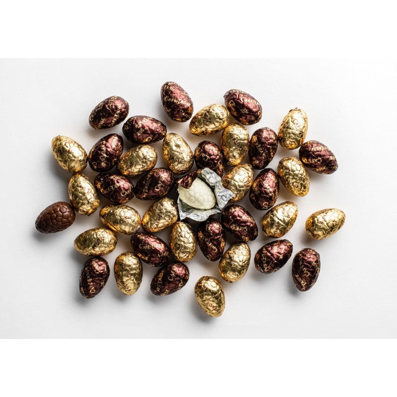 Cafe Tasse  Metal Tin Filled With  Assorted Eggs