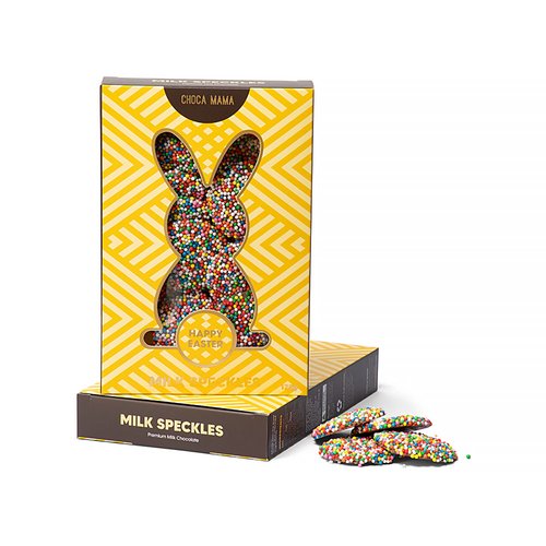 Chocamama  Easter Bunny Speckle Box