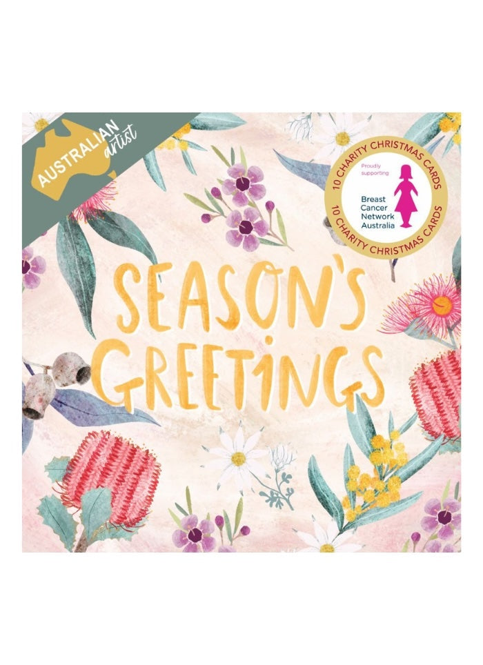 Christmas Card Wallet  Festive Flora