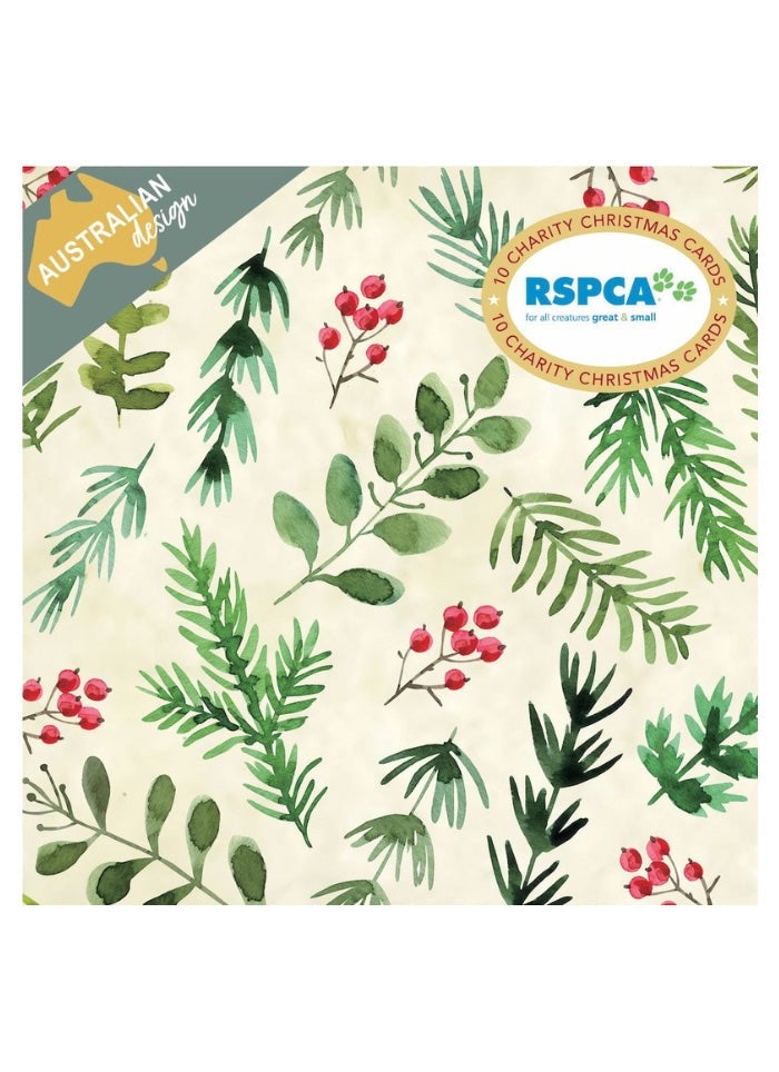 Christmas Card Wallet  Festive Pattern