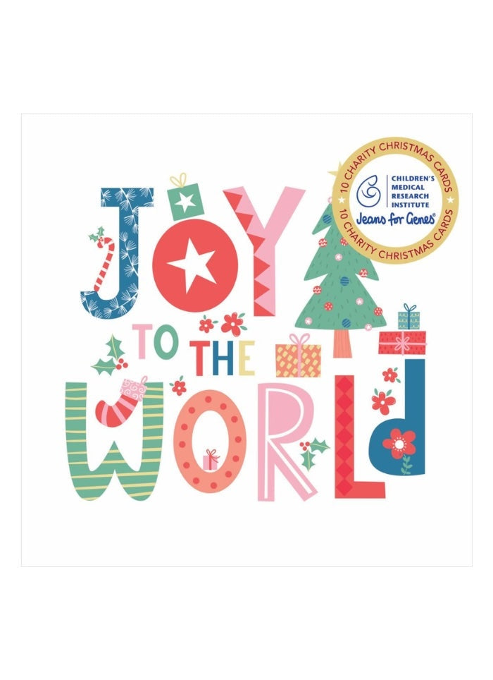 Christmas Card Wallet  Joy To The World