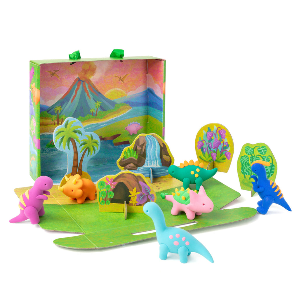 Claytopia  Dinosaur World tiger tribe