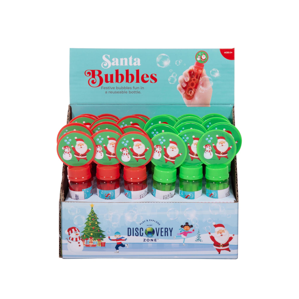 Discovery Zone  Santa Bubbles