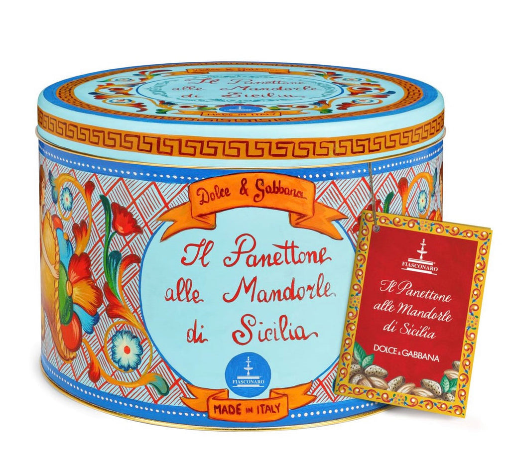 Dolce & Gabbana  Traditional Panettone With Sicilian Almonds  1kg