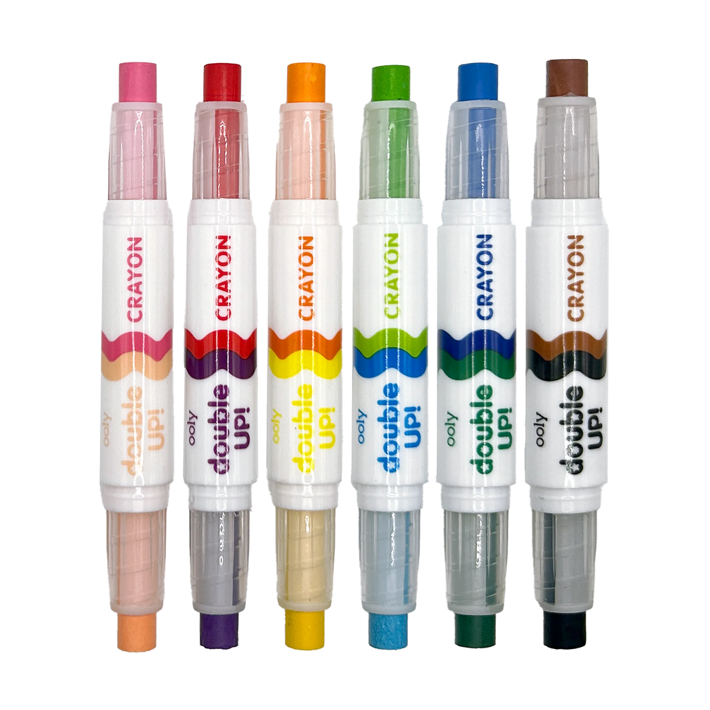Double Up! Double-Ended Crayons Set of 6