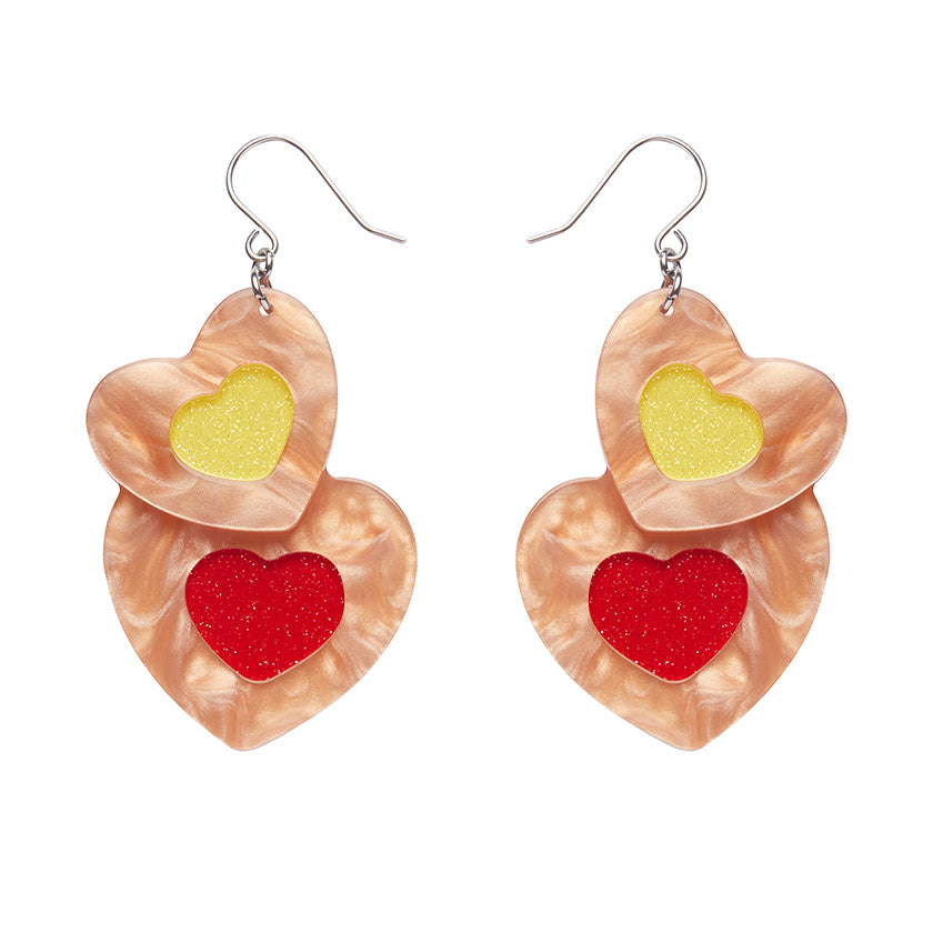 EGCF104-Lolly-Heart-Cookies-Drop-Earrings-3-gioco-giro-preston-melbourne-gift-store