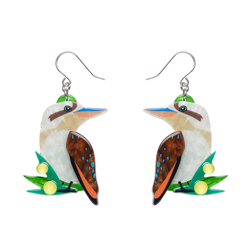 erstwilder australiana kirby kookaburra drop earrings