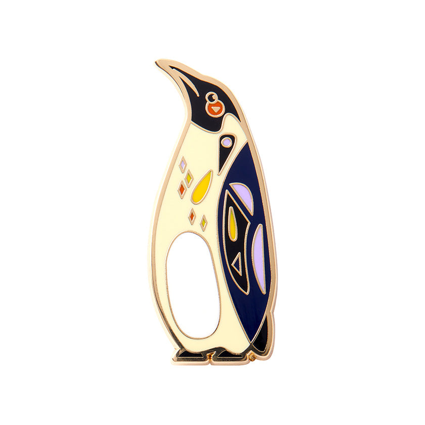 Erstwilder Pete Cromer Enamel Pin Emboldened Emperor Penguin
