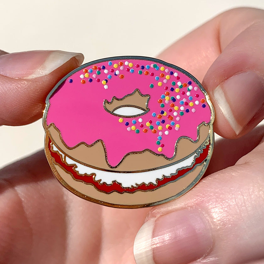 EPCF106-Donut-Cake-Enamel-Pin-3-gioco-giro-preston-melbourne-gift-store