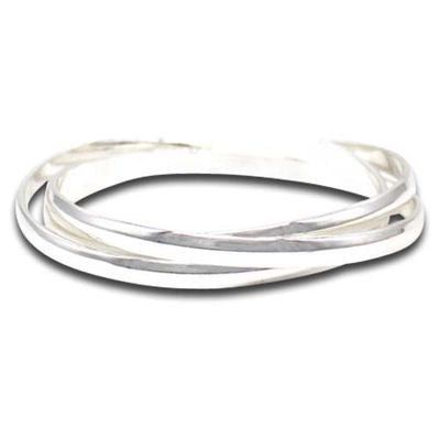 Fabienne  Interlinked Trio Bangle