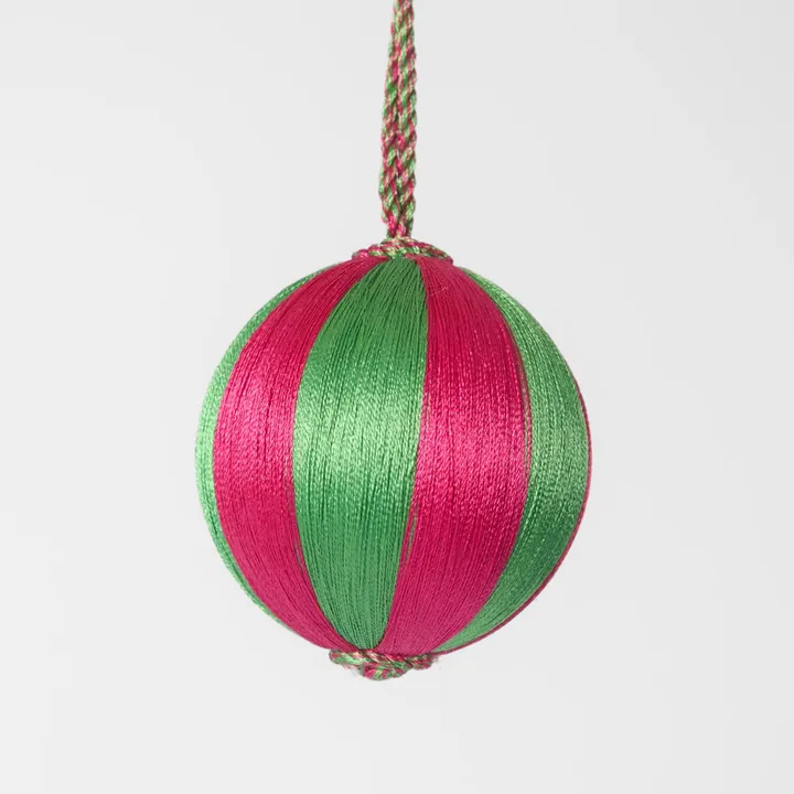 Florabelle Living - Silk Stripe Bauble