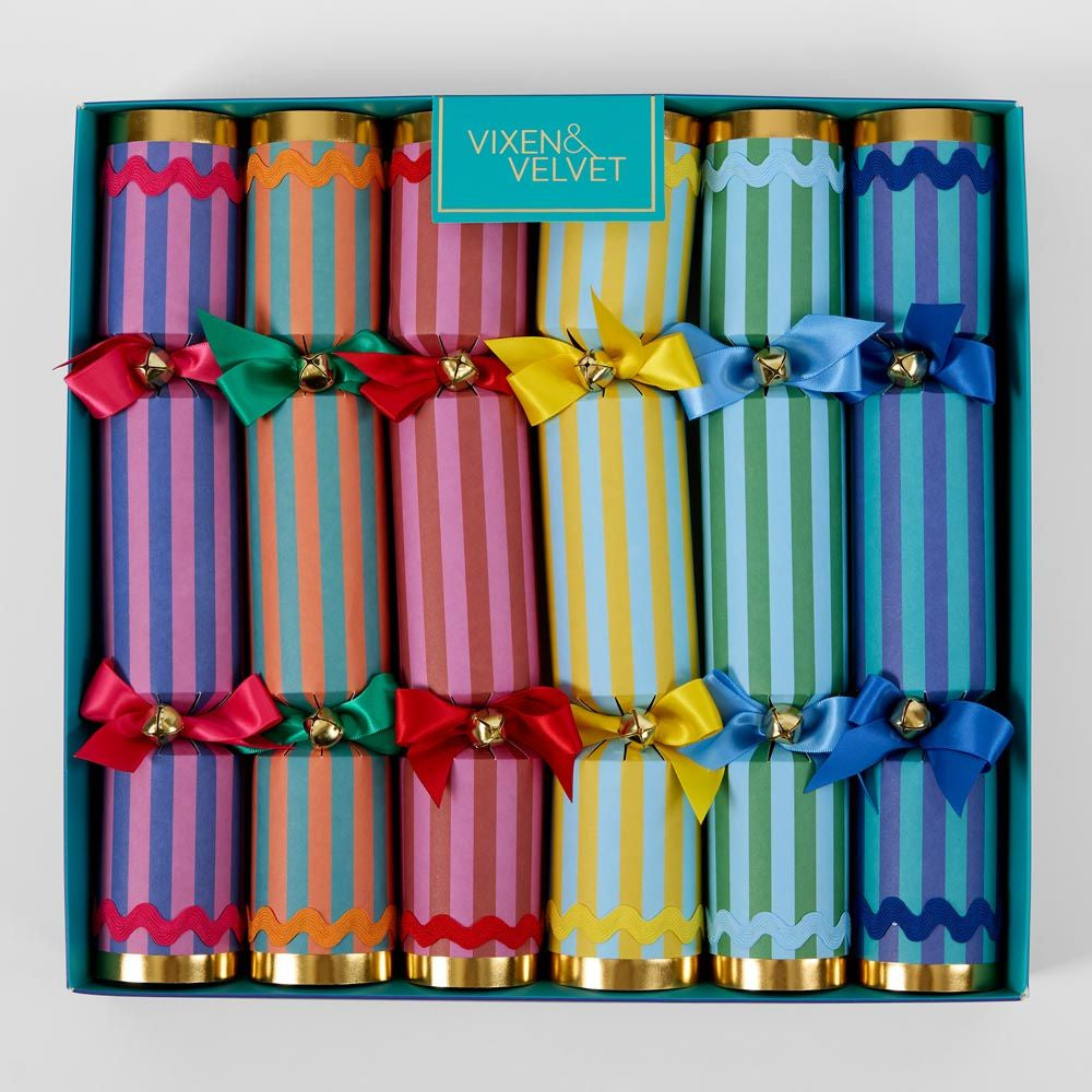 Florabelle Living   La Dolce Vita Crackers Mixed Stripes