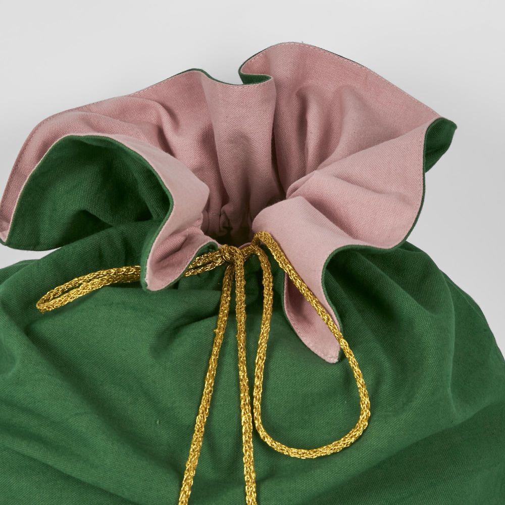Florabelle Living Reversible Sack Green And Pink