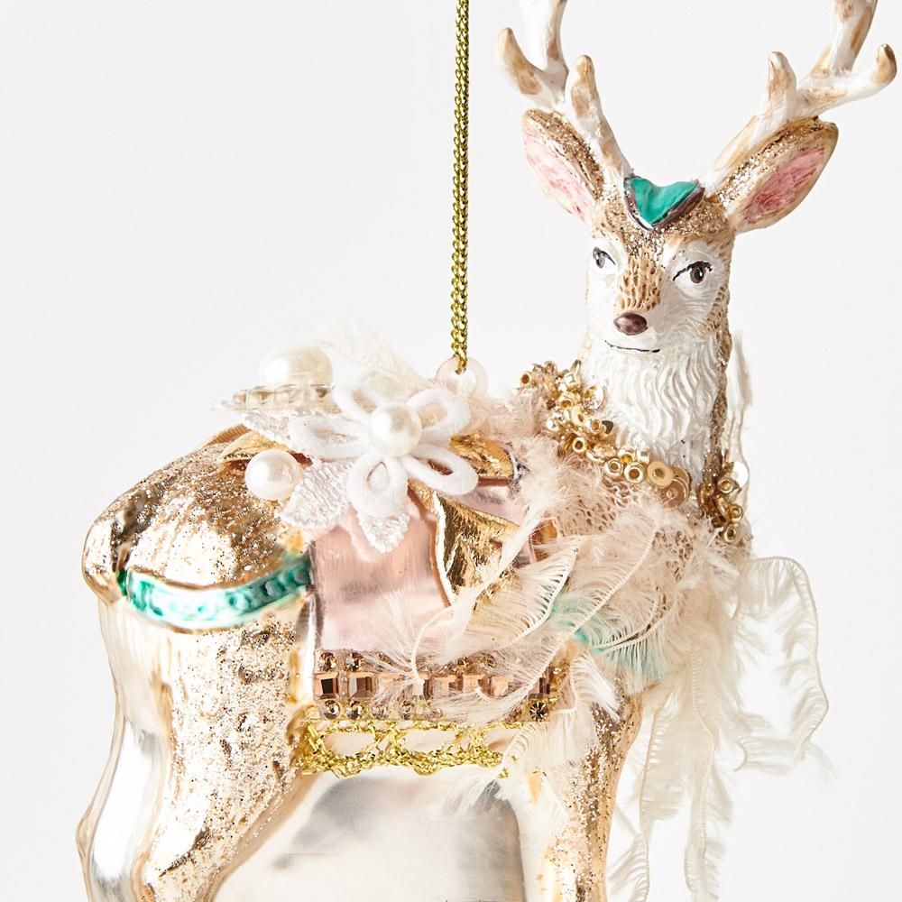 Floral Interiors Ornament Reindeer