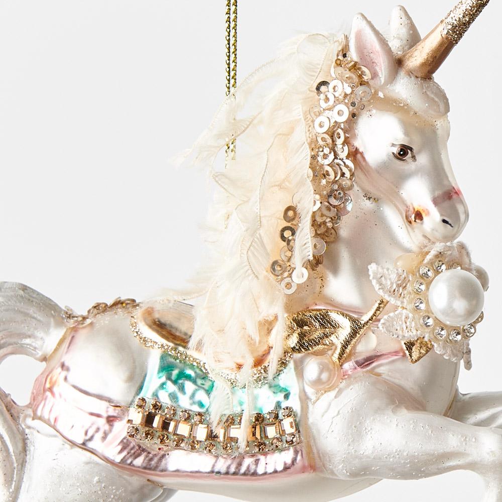 Floral Interiors  Ornament Unicorn