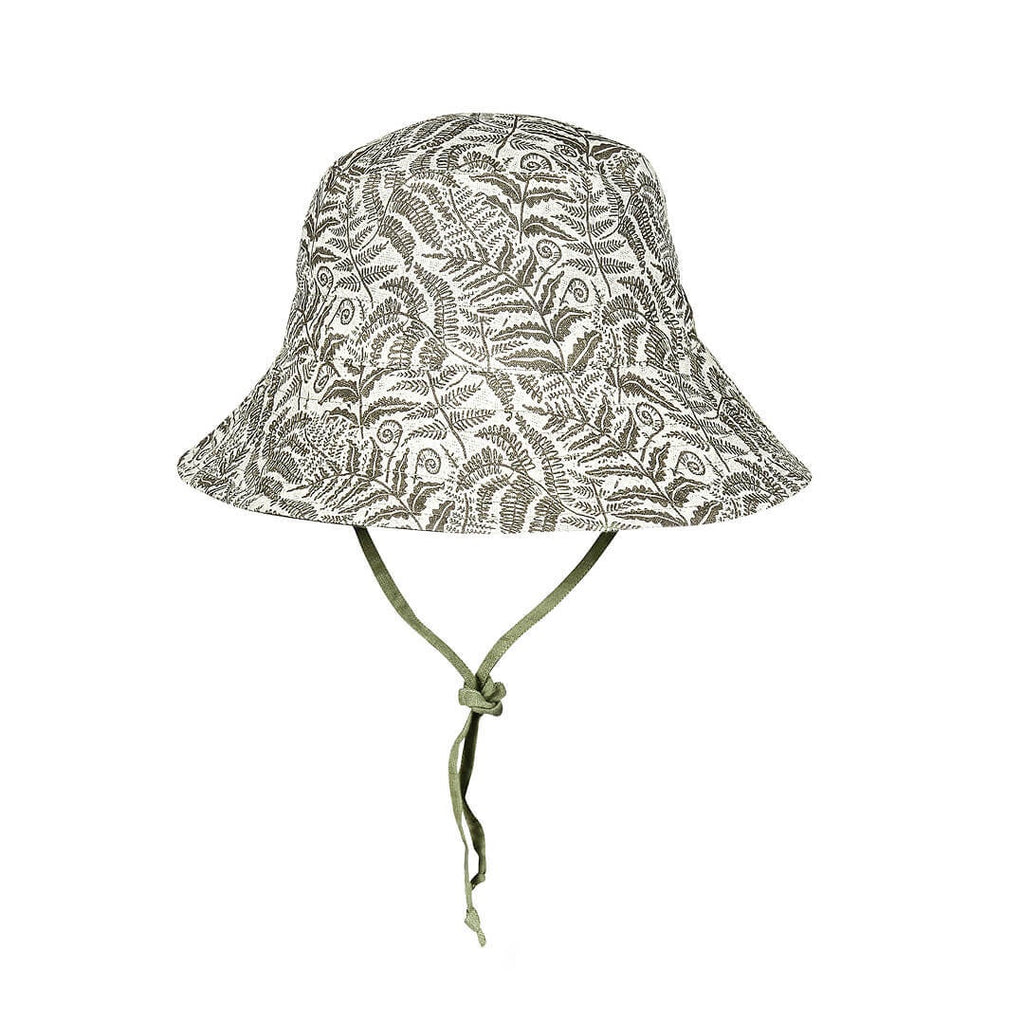 Bedhead Hats - Explorer Kids Reversible Classic Bucket Hat Fern/Moss