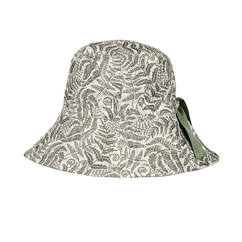 Bedhead Hats  'Vacationer' Reversible Ladies Sun Hat -Fern/Moss