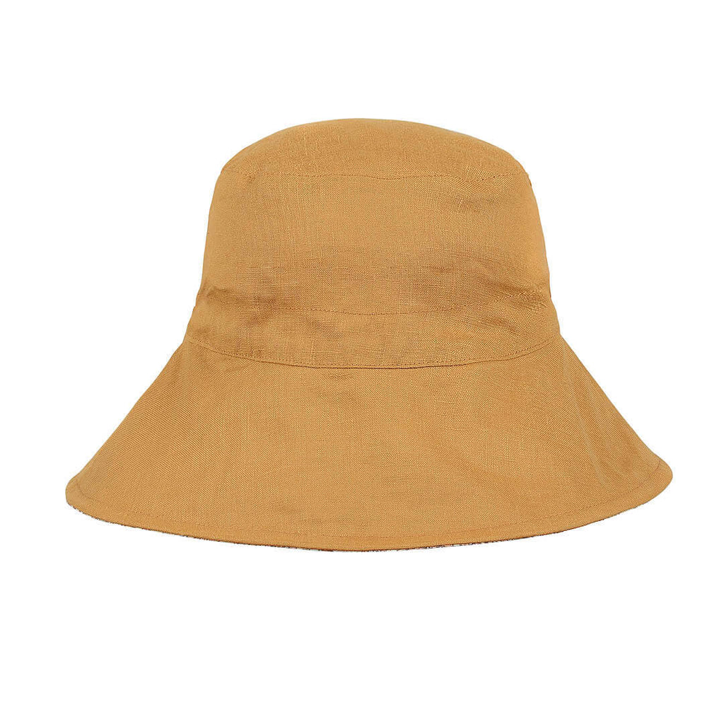 Bedhead Hats 'Vacationer' Reversible Ladies Sun Hat Margaret/Maize