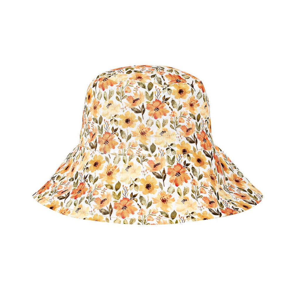 Bedhead Hats 'Vacationer' Reversible Ladies Sun Hat Margaret/Maize