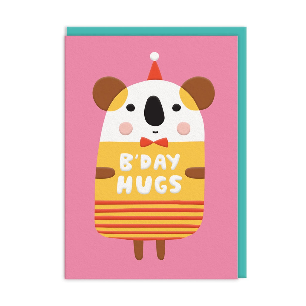 Happy Birthday Hugs Card