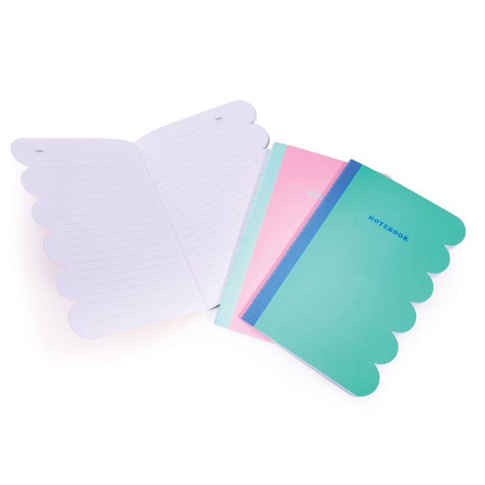 Happy Mondays A5 Stitched Notebook Set Of 3