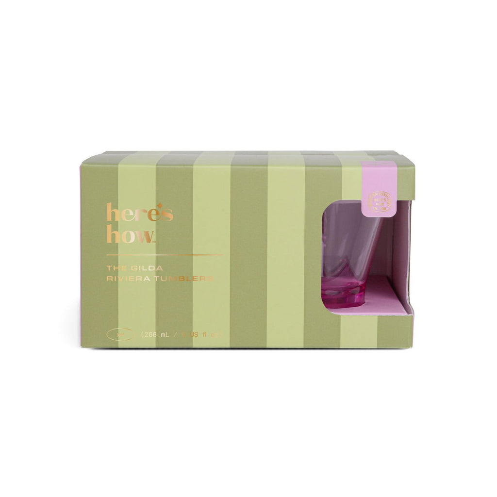 Here's How  The Gilda Tumbler