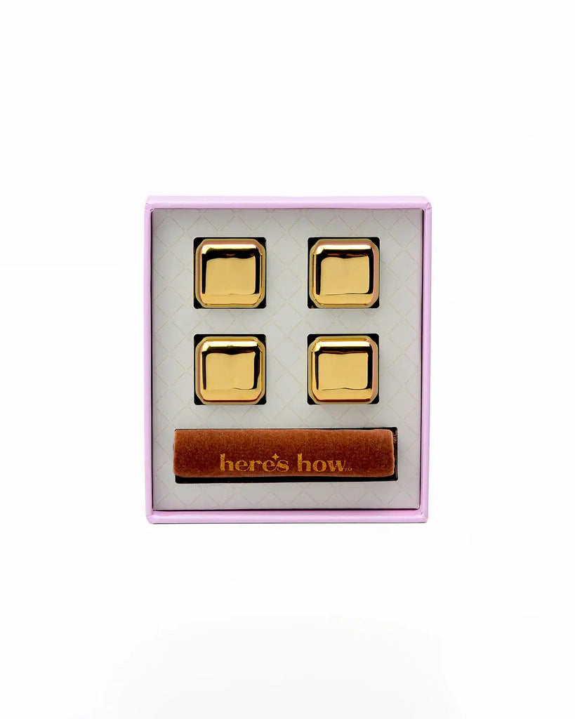 Here's How  The Ruby Gold Stainless Cocktail Chillers