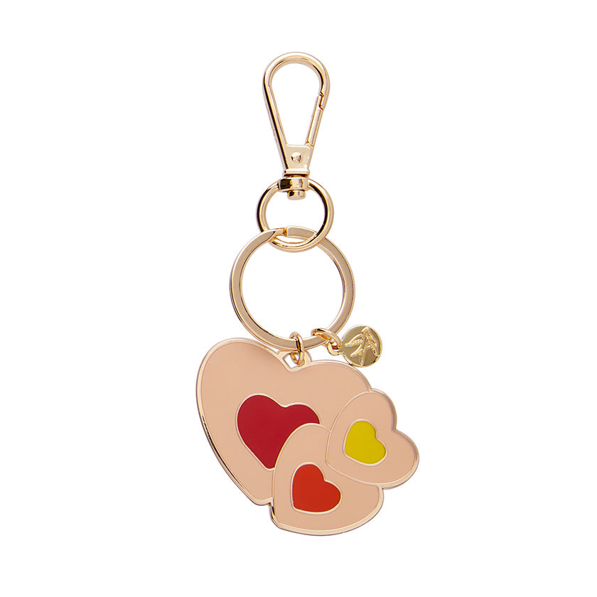 KRCF102-Lolly-Heart-Cookies-Key-Ring-3-gioco-giro-preston-melbourne-gift-store