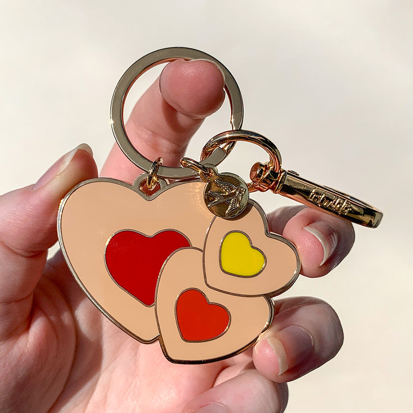 KRCF102-Lolly-Heart-Cookies-Key-Ring-3-gioco-giro-preston-melbourne-gift-store