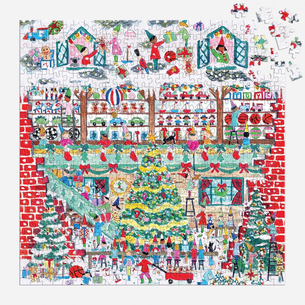 Michael Storrings Toy Workshop Foil Puzzle 500pc