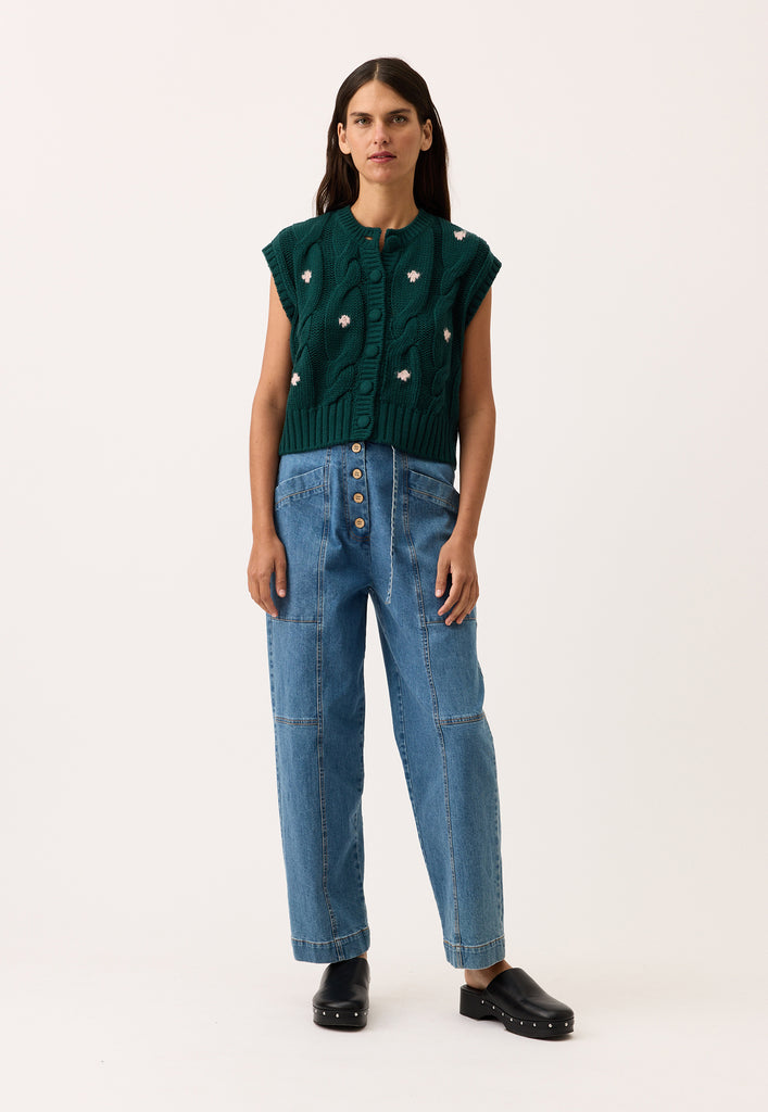 Nancybird  Eugenia Vest  Forest