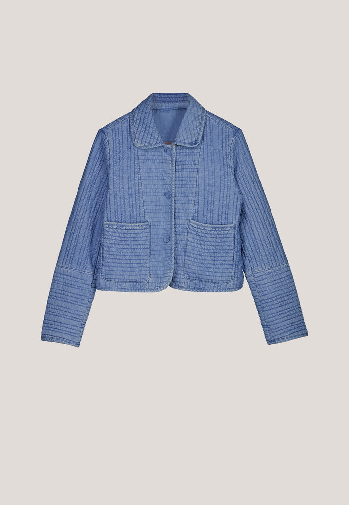 Nancybird Nadia Quilted Jacket Denim