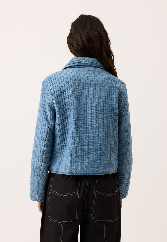 Nancybird Nadia Quilted Jacket Denim