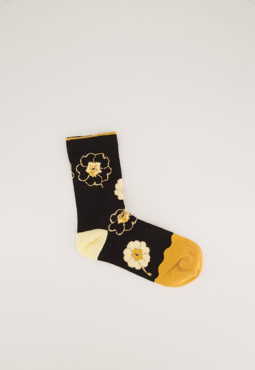 Nancybird  Socks  Pansies