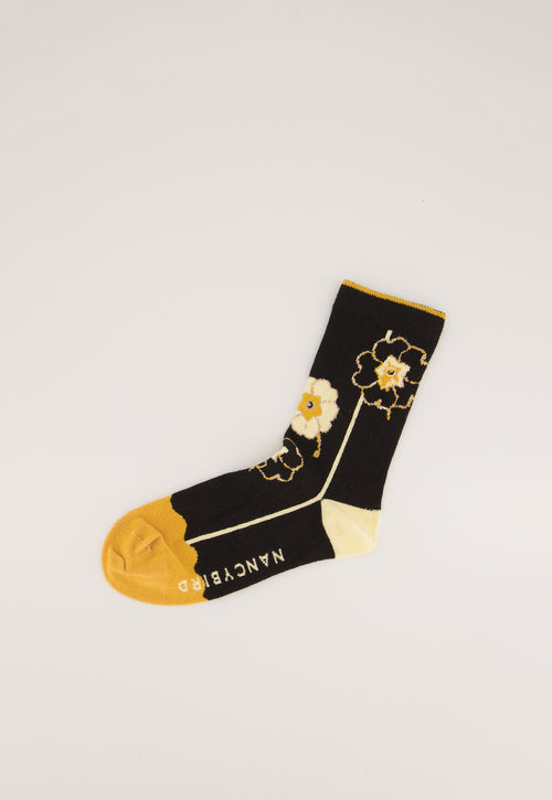 Nancybird  Socks  Pansies