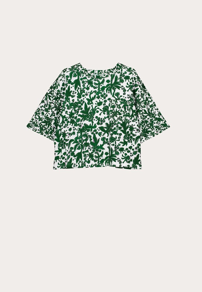 Nancybird  Tasmin Boxy Tee  Parsley