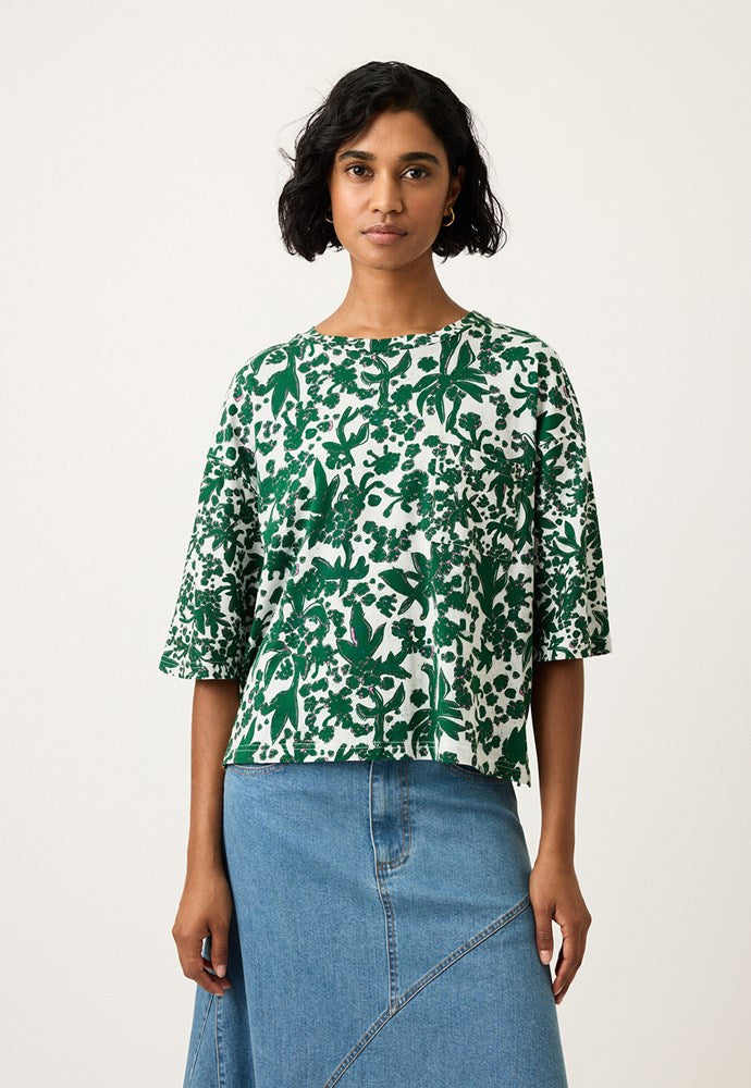 Nancybird  Tasmin Boxy Tee  Parsley